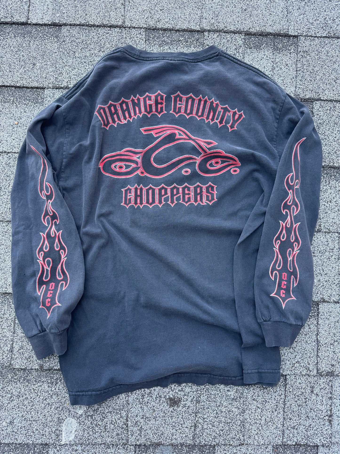 00s OCC Red Flame Long Sleeve
