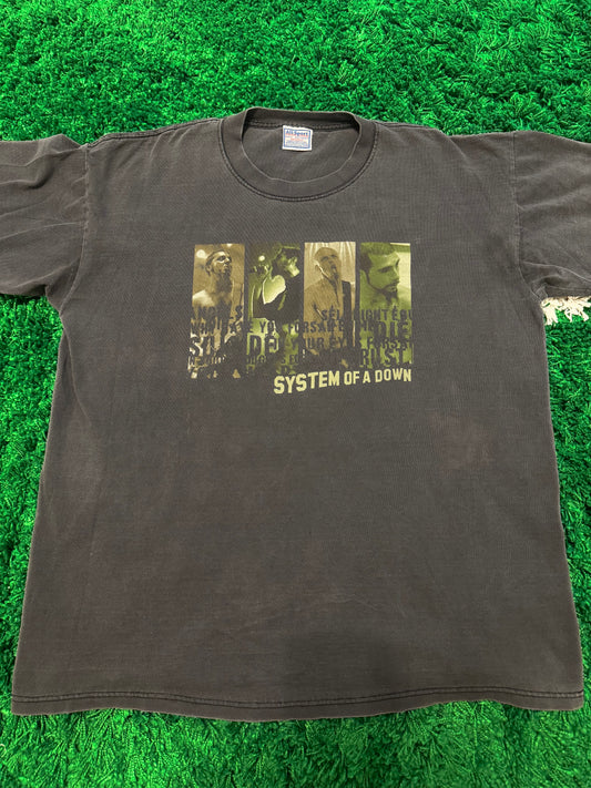 2001 System Of A Down Tee